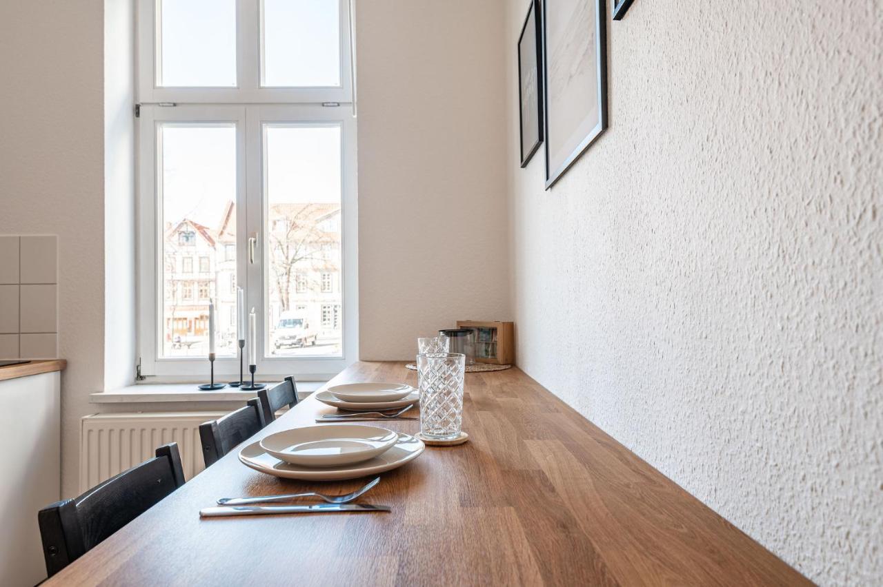 Exklusives Innenstadt Apartment - Parken - Smart-Tv - Kaffeevollautomat Wernigerode Eksteriør bilde